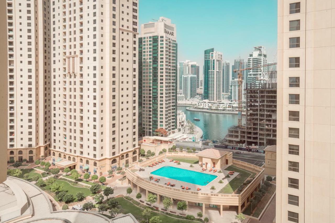 Luxury Casa - Elite Marina 1 Bedroom Apartment - Jbr Beach Dubai Eksteriør billede